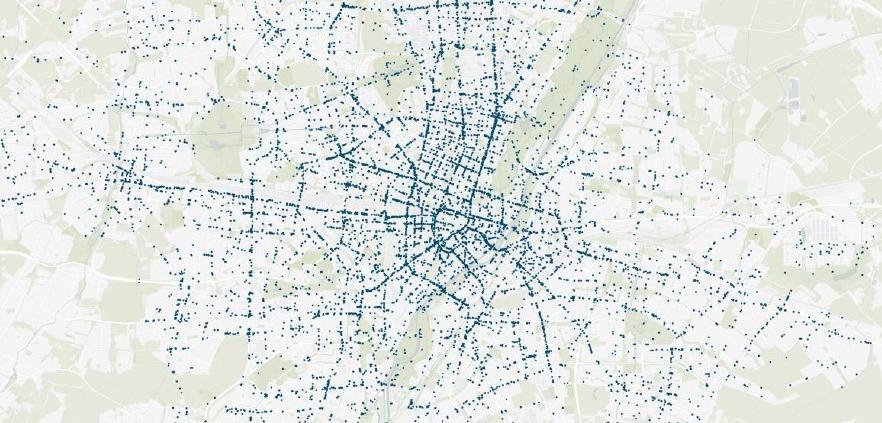 Fahrradunfall-Heatmap-München-Clara-Siebel_2021