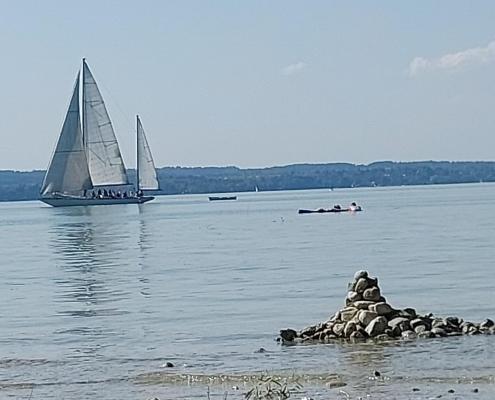 Segelboot auf dem Ammersee