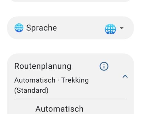 App-BRouter-V3.1 Screen shot MunichWays App BRouter-V3.1