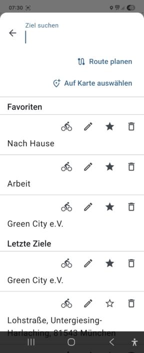 App-Ziele-Favoriten-V3.1 Screen shot MunichWays App Ziele und Favoriten V3.1